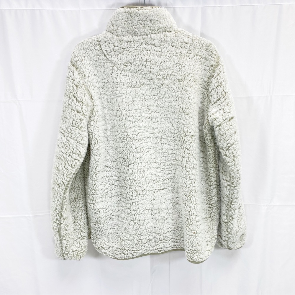 Thread & Supply frosted sage fleece sweater - Picture 3 of 5